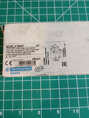 XCKL110H Telemecanique Sensor . Limit Switch: 1NC/1NO, 10A @ 240V, 10A @ 240V