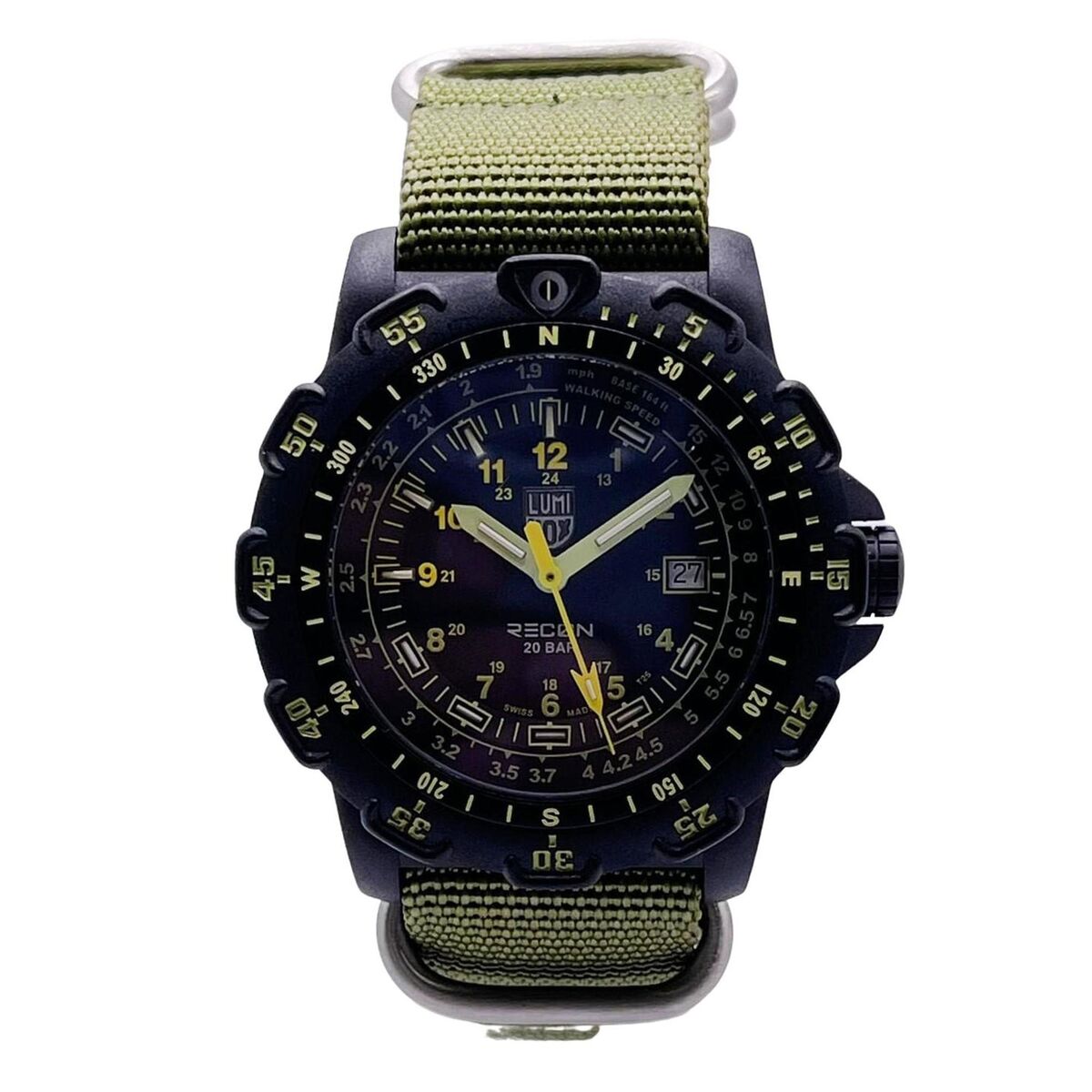 Luminox Recon Point Man 45mm Carbon Black Dial Quartz Men Luminox Recon Point Man 45mm Carbon Black Dial Quartz Men