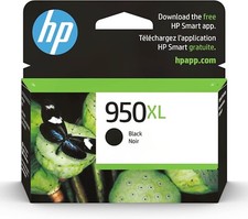 HP 950 XL Black Ink Cartridge - CN045AN 140 Expiration Feb. 2026 New in Box