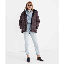 Madewell Quilted Puffer Parka Starry Night