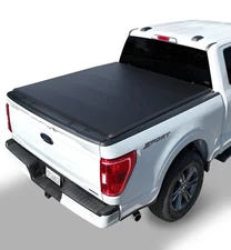 5.5FT Tri-Fold Bed Tonneau Cover For 2015-2024 Ford F-150 F150 Truck Waterproof