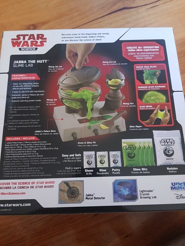 Jabba The Hutt Science Slime Lab Star Wars Disney Uncle Milton Experiments - 第 2/7 張圖片