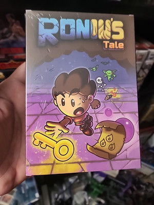 BRAND NEW - Roniu's Tale Mega Cat Studios (Nintendo NES) - FACTORY SEALED