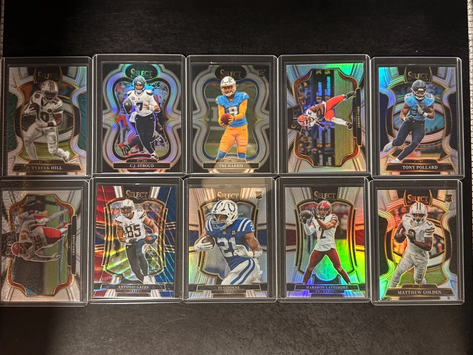 2025 Panini Select Football 10er Base/Silver/Numbered /299 LOT - Bild 1 von 2