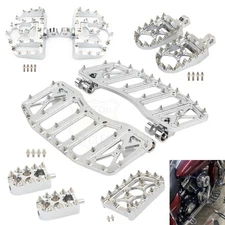 For Harley Floorboards Foot Pegs Shifter Pegs Touring Street Glide Electra Glide