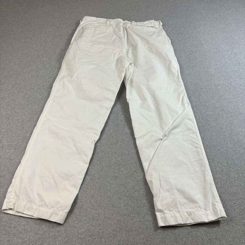 Knickerbocker NYC Hose Herren 36 weiß Plissee Chinohose Heritage Academia - Bild 2 von 4