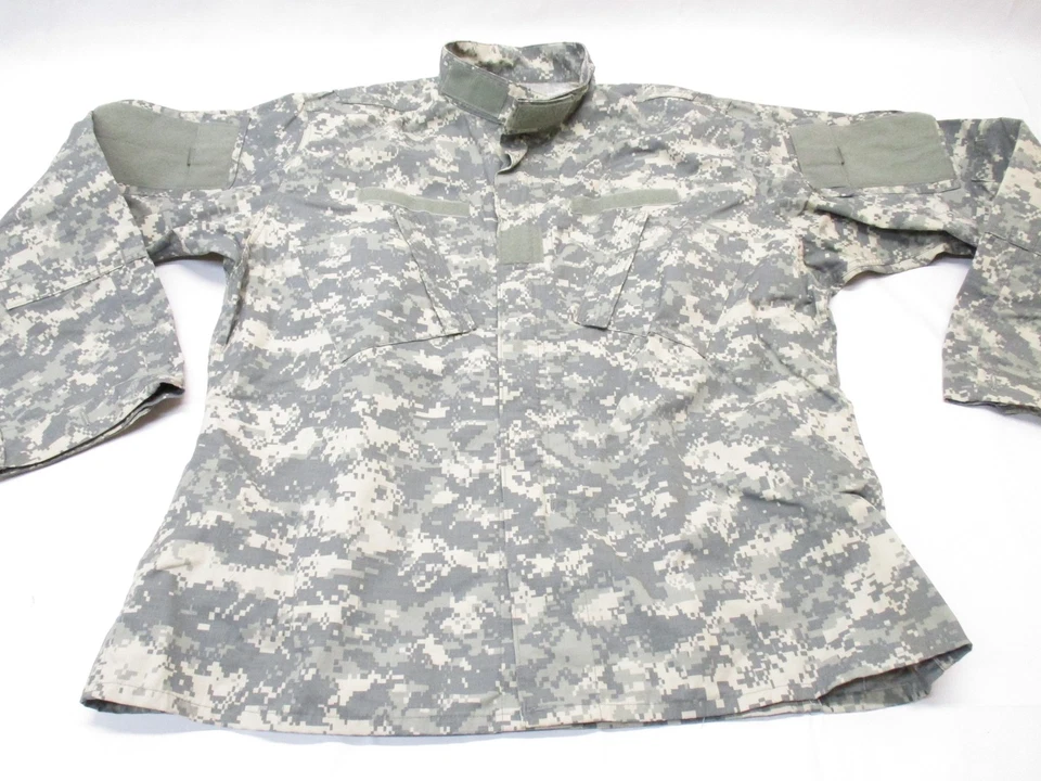 USED ARMY COAT ACU DIGITAL COMBAT UNIFORM SHIRT 50/50 MATERIAL UCP JACKET TOP - Image 4 of 4