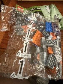 LEGO Minecraft: The Cave (21113) 81 Missing pieces Box and instructions included