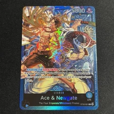 Ace & Newgate ST22-001 - One Piece TCG Starter Deck 22 Near-Mint Foil Leader