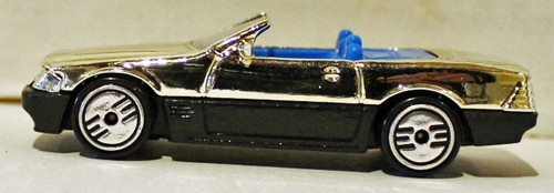 Hot Wheels Chrome Mercedes Benz 500 SL Convertible Vintage 1989 - Picture 2 of 2