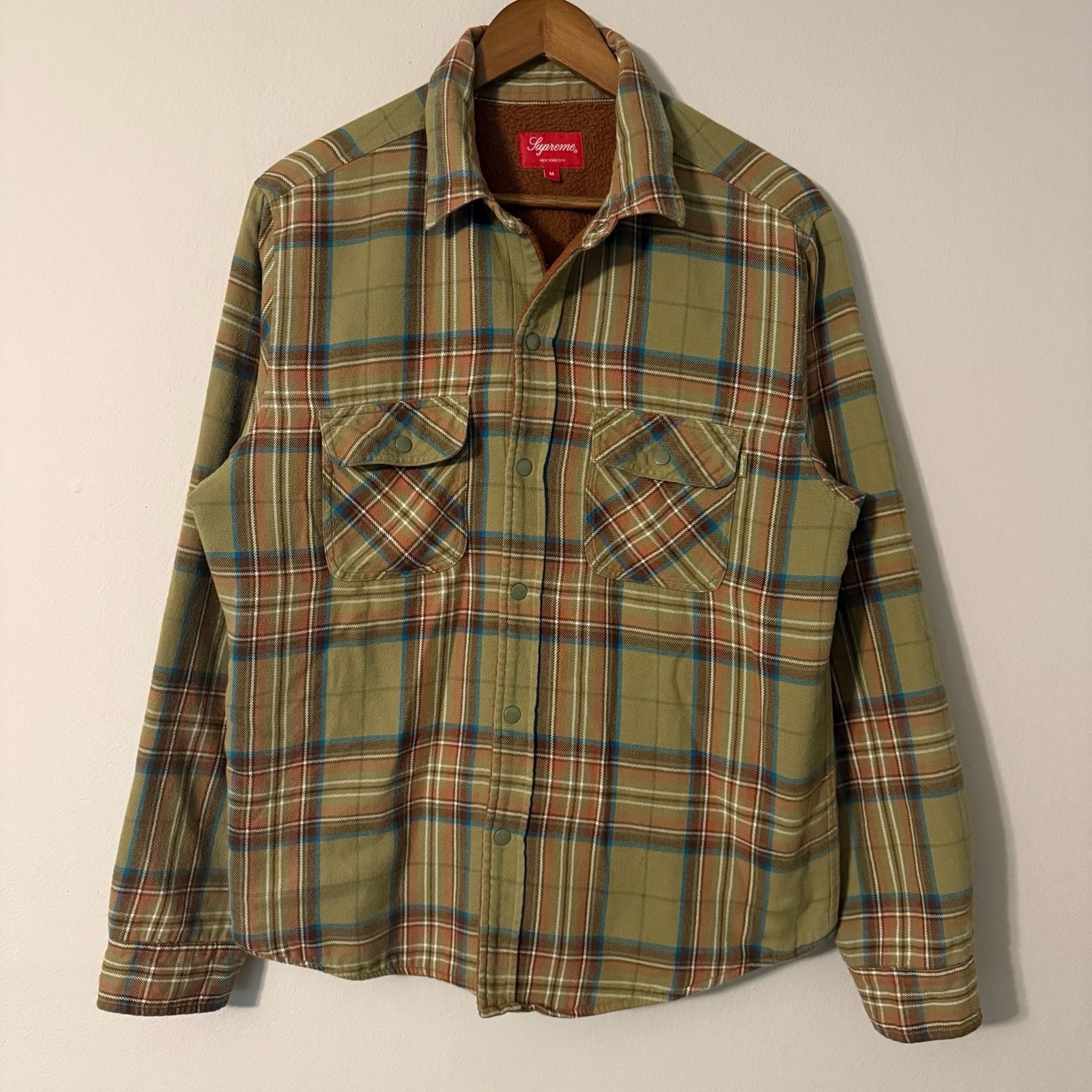 Supreme Lined Flannel Snap Shirt | Street Commerce - Dupont Circle