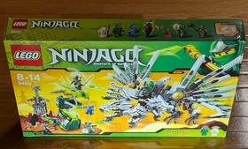 LEGO 9450 NINJAGO EPIC DRAGON BATTLE Hard to Find Retired Building Set NEW!!!