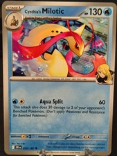 Cynthia's Milotic Regular Uncommon Destined rivals