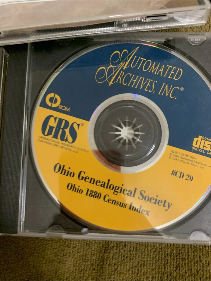 Family Tree Makers Family Archives CD-ROM by Broderbund Windows 19 Disc Lot - Image 4 of 4