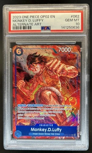 Luffy 2022 Luffy #OP02-062 Alt Art