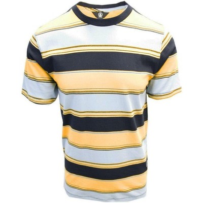 Volcom Herren coole blau chromatische Crew S/S T-Shirts (S04)