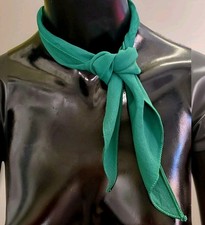 Vtg Fashion Scarf Green Guandero Tie By Oasis Frontier Neckwear Co Phoenix AZ US