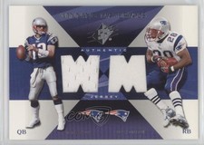 2004 SPx Winning Materials Tom Brady Corey Dillon #WM-BD 0n64