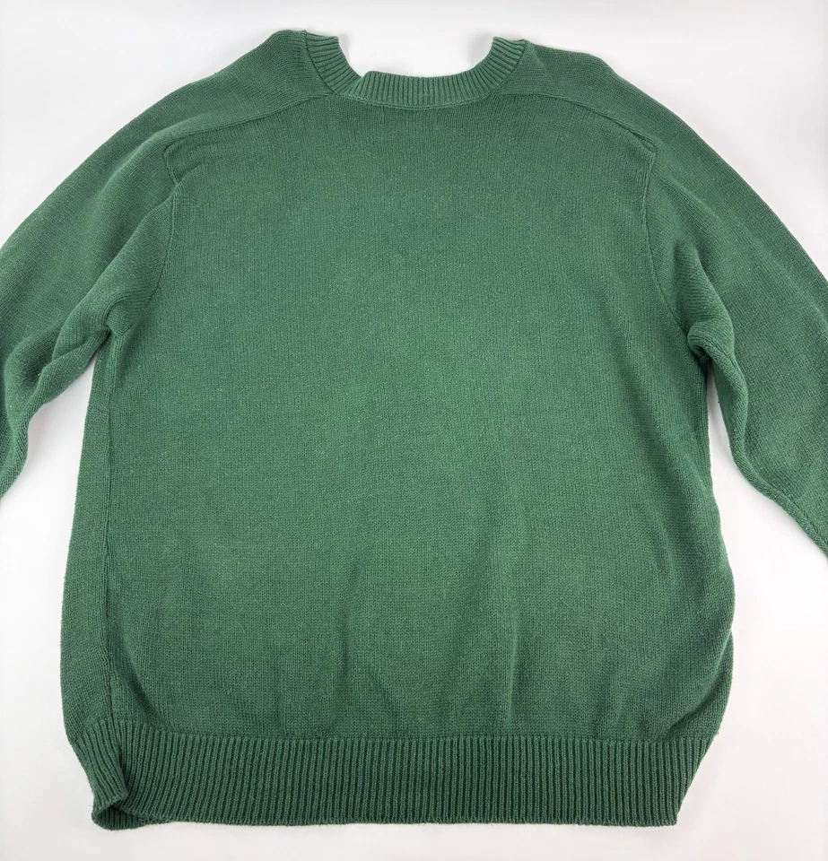 Винтажный Stoney Creek фазан лес зеленый свитер мужской XL птица охоты клуб США - Изображение 4 из 4