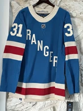 AUTHENTIC Igor Shesterkin New York Rangers Fanatics Centennial Premium Jersey ✅✅
