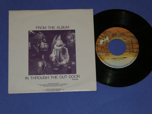 45 rpm Holland 7" LED ZEPPELIN Fool In The Rain / Hot Dog, SWAN SONG Lbl