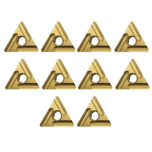10pcs Carbide Turning Inserts TNMG Set for CNC Lathe Efficient Cutting