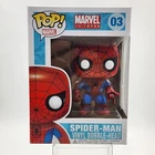 Spider-Man Funko Pop #03- Long Text / "Marvel Universe" Box