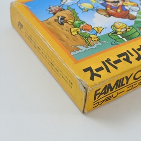 SUPER MARIO BROTHERS 1 Bros FF Logo Version Famicom Nintendo 6106 fc