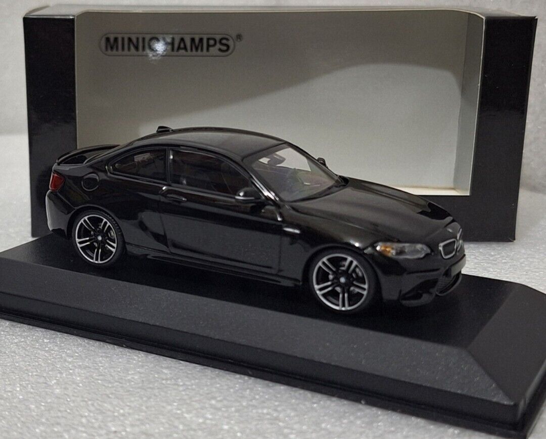BMW M2 Coupe F87 2016 Shapire Black 1:43 Minichamps BMW M2 Coupe F87 2016 Shapire Black 1:43 Minichamps