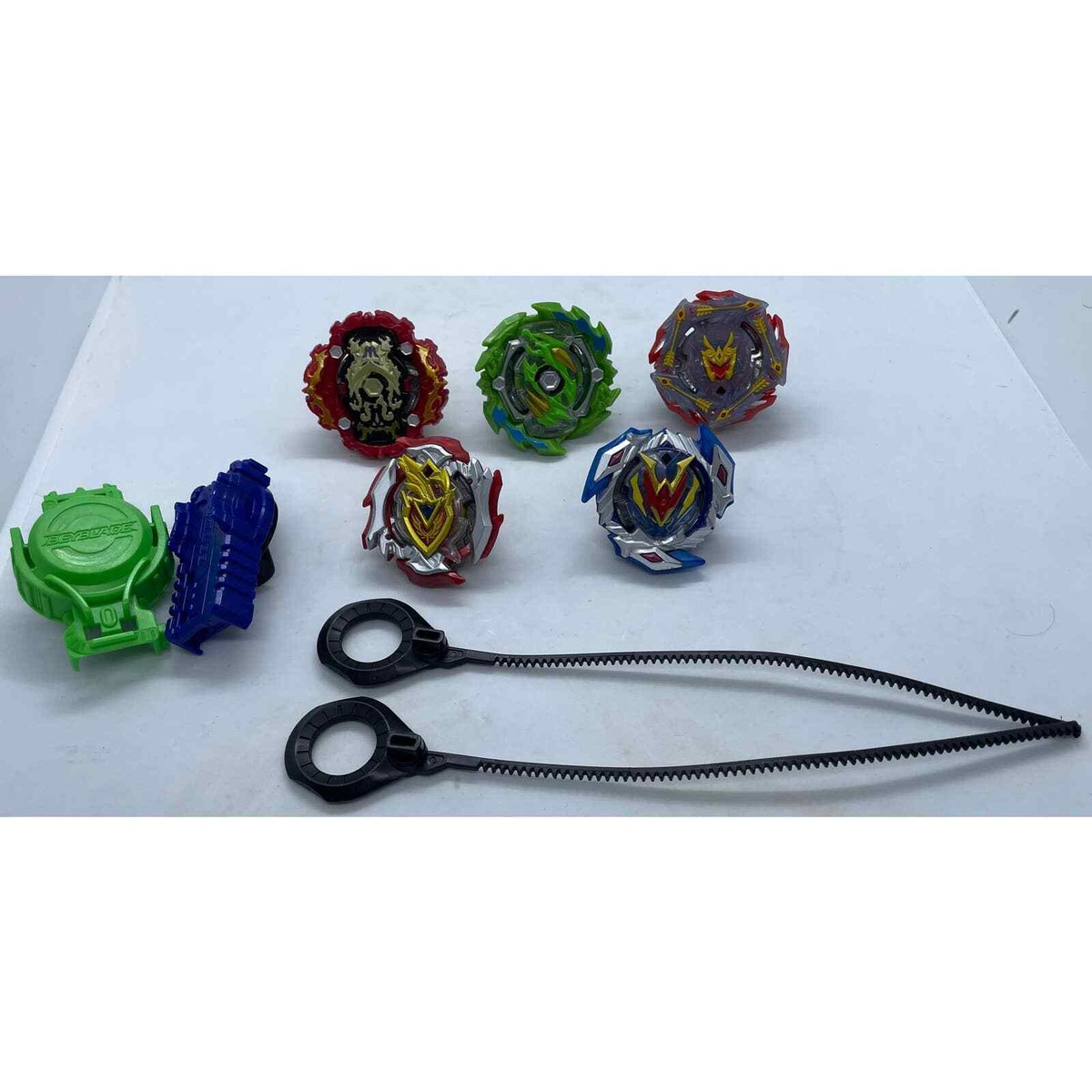 7SENSE TETORI CLOUD.Mt ターコイズ バングル ペイズリー BeyBlade Burst Rise Hypersphere Tamara Tomy Lot of 5 Z Achilles II