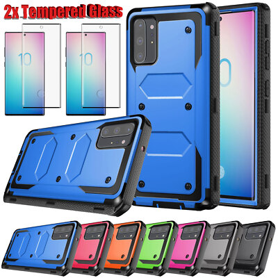 For Samsung Galaxy Note10/Note 10 Plus 5G Case Shockproof Cover Screen Protector