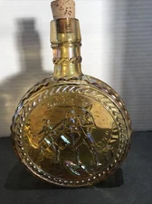 Vtg Wheaton Commemorative Decanter Carnival Glass - Spirit of '76 United States