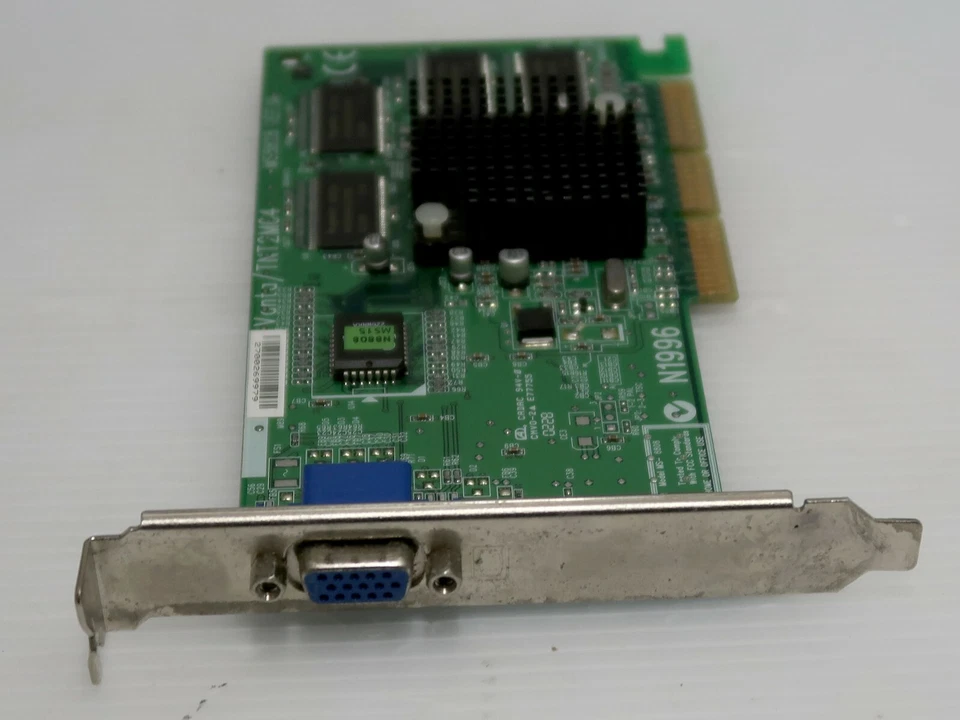 nVidia Riva TNT2 M64, 32MB SDR, 64 BIT, AGP 2x/4x, MSI MS8808 - WORKING 100% - Image 2 of 4