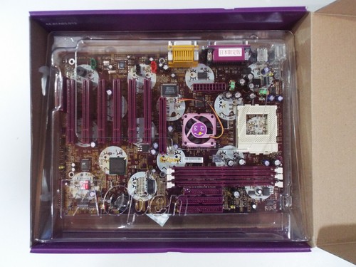 AOPen AX3SP PRO Che Che! Socket 370 INTEL 815EP Japan Exclusive ATX Motherboard - Picture 2 of 6