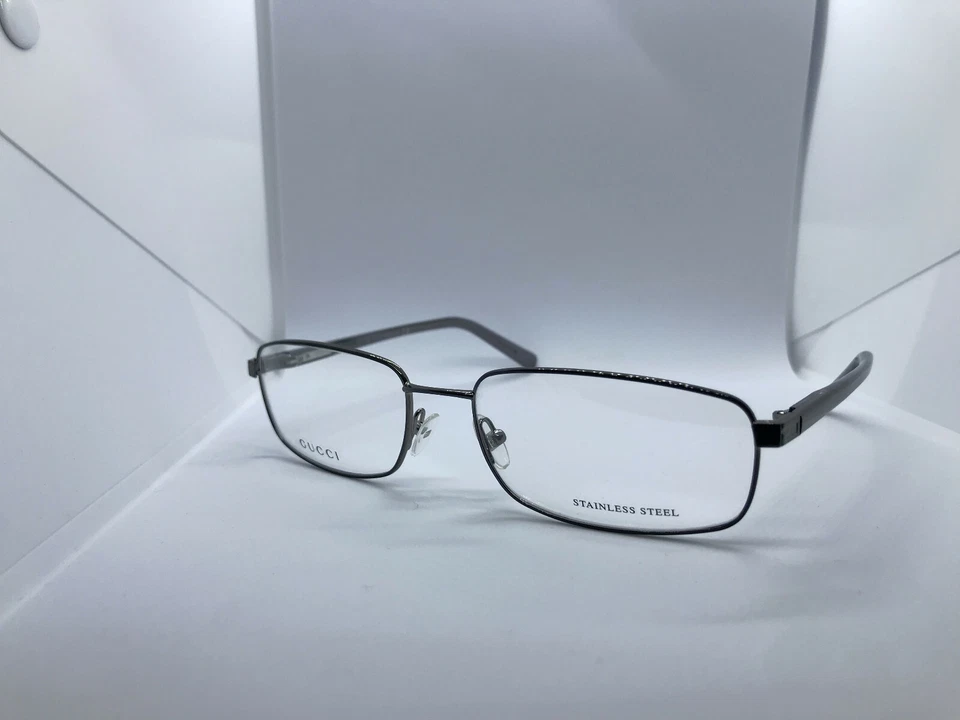 MARCOS DE GAFAS GUCCI NUEVOS AUTÉNTICOS RX MODELO GG 1764/N EN GRIS Foto 2 de 3
