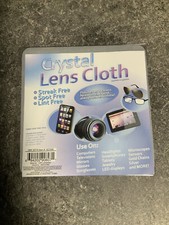 CRYSTAL LENS CLOTH STREAK FREE,SPOT FREE,LINT FREE, WASHABLE  Quantity 20