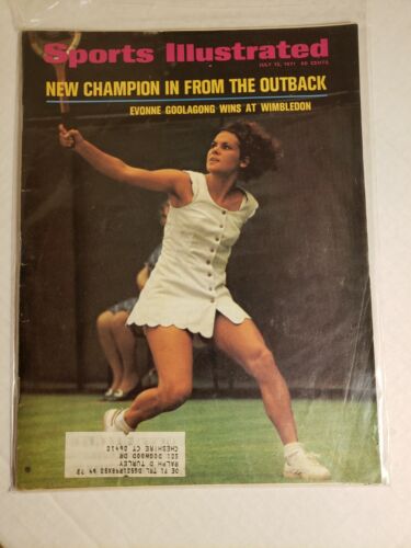 1971 1976 Sports Illustrated LOT OF 2 Evonne Goolagong Wimbeldon Australia - Photo 2 sur 6