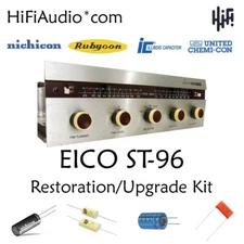 EICO ST-96 restoration recap repair upgrade rebuild kit fix capacitor