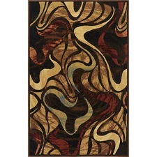 Home Dynamix Catalina Picasso Contemporary Artistic Swirl Area Rug 1 ft 9 in x 6