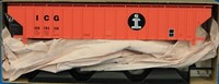 Spur H0 - Accurail Covered Hopper Illinois Central Gulf -- 81492 Neu