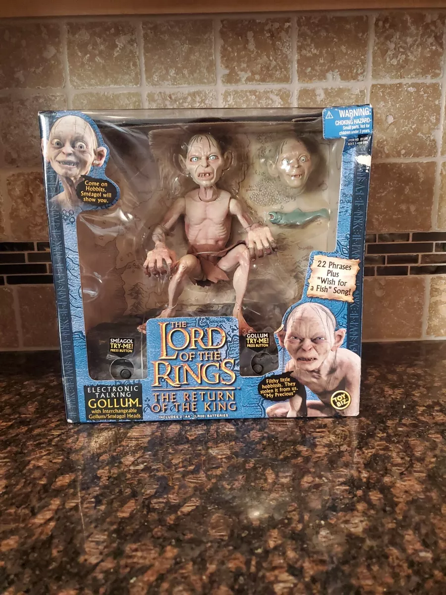 ToyBiz Lord of the Rings Deluxe Talking Gollum Action Figure