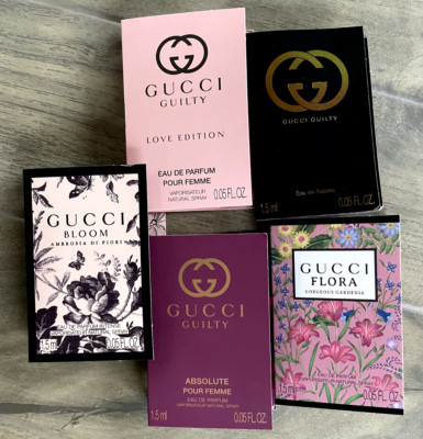SAMPLE SET: 5 Piece Gucci, 5 Piece Tiffany, 5 Piece Chloe, and 4 Piece Burberry 