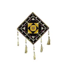 Traditional Style Handmade Wall Hanging for Home Office Decoration Multicolor