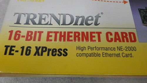 Trendnet TE-16 Rev-A1 BNC ISA Card - Picture 2 of 4