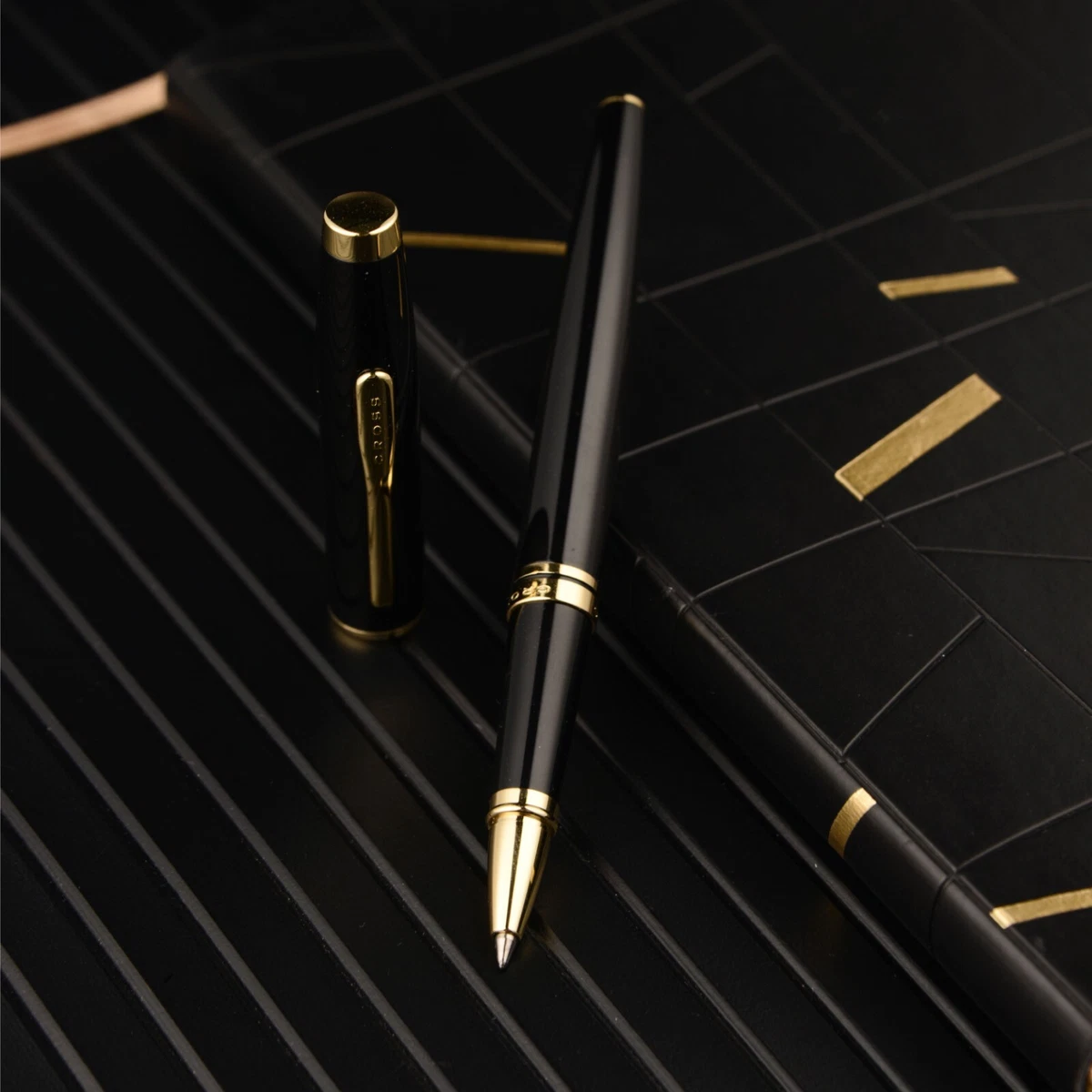 Cross Coventry Rollerball Pen Black Graduation Free Engraving Birthday Gift