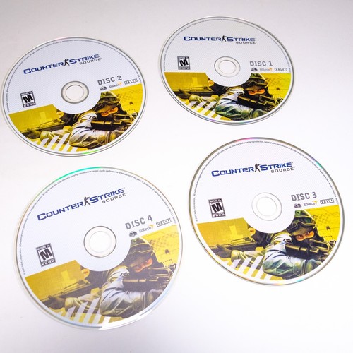 Counter-Strike: Source PC Game 2005 CIB Juego Completo de 4 Discos con Estuche y Manual - Imagen 6 de 6