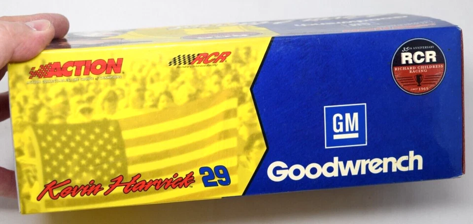 Kevin Harvick #28 GM Goodwrench Monte Carlo 2004 escala 1:24 acción diecast Foto 4 de 4