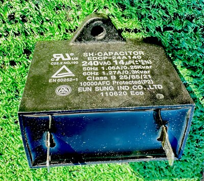 LG / KENMORE Refrigerator Run  Capacitor 14mfd EDCP-24A140 From Mod# LFX31925SB