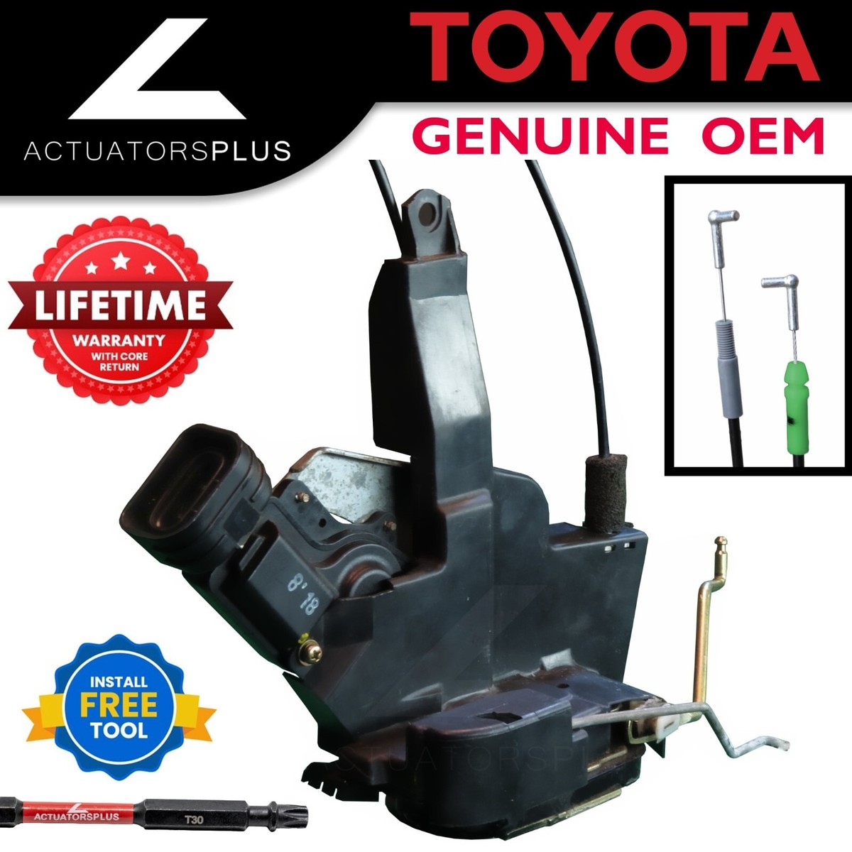 Toyota Land Cruiser LX470 OEM Front Left Driver Door Lock Latch