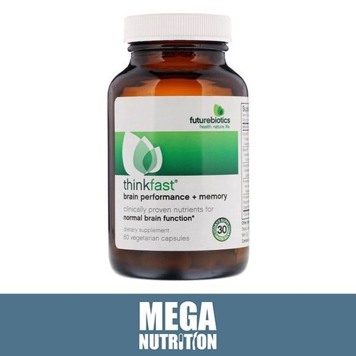 Think Fast Brain Performance + Memory 60Vcaps | Bacopa Ginko Biloba - 第 1/2 張圖片